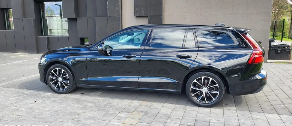 Volvo V60 cena 104550 przebieg: 77000, rok produkcji 2019 z Węgliniec małe 781